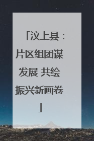 汶上县：片区组团谋发展 共绘振兴新画卷